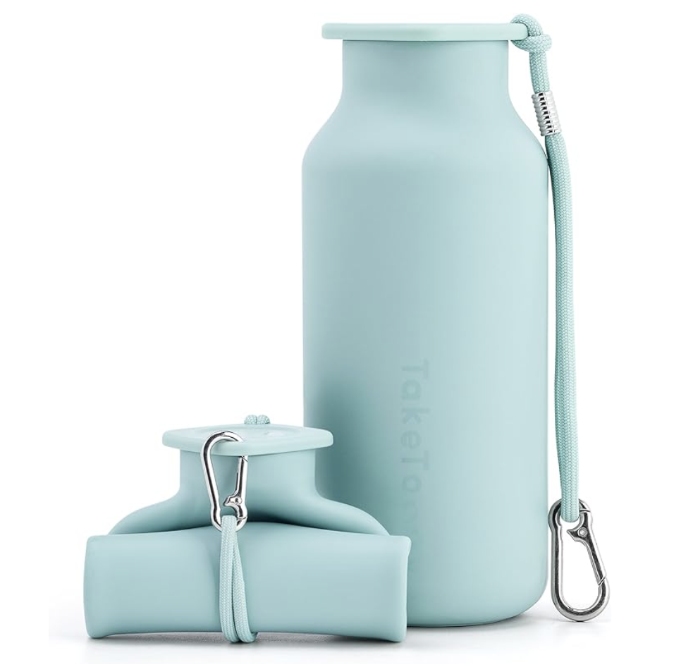 Updated travel essentials for 2024 best collapsible water bottle 